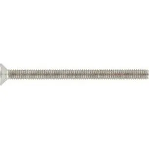 M6x10 ISO 10642 A4 undersænket insex skrue