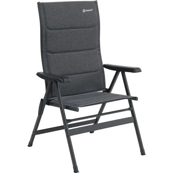 Outwell Clements campingstol - sort/grå