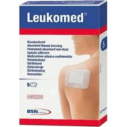 Leukomed Klæbende Forbinding 10x30 cm (5 stk) - BSN Medical