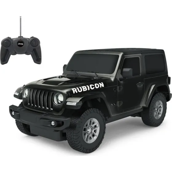 Jamara Jeep Wrangler JL 1:24 Radiostyret terrængående bil - Sort