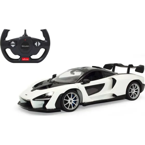 Jamara McLaren Senna Fjernstyret bil 1:14 - Sort/Hvid