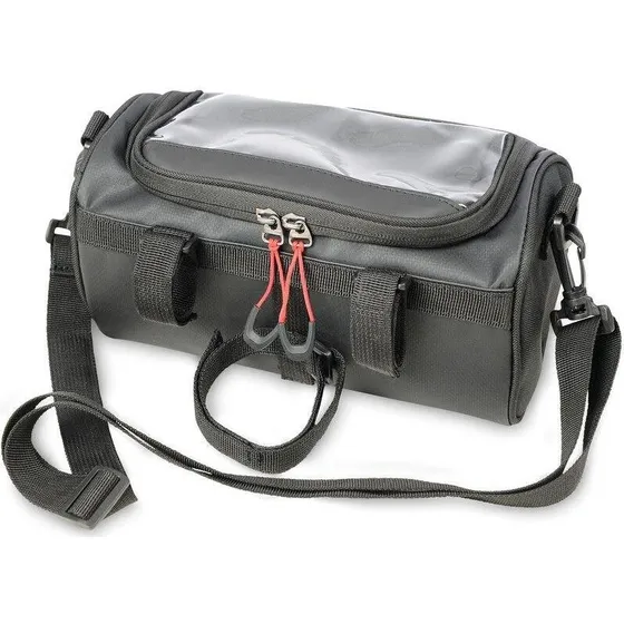 TROIKA BKB30/BK Frontmonteret cykeltaske, 4 L, sort
