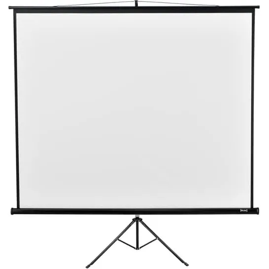 in.tec Projektorlærred med stativ - 113 inch / 287 cm - HD/3D