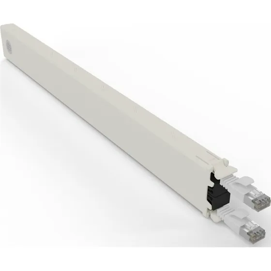 PATCHBOX patchbox.one Kobberkassette CAT 6a STP - Hvid