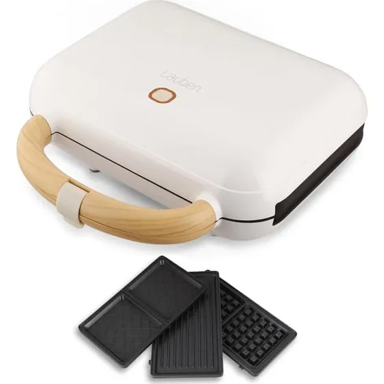 Lauben Sandwich Maker 3in1 900WW Hvid
