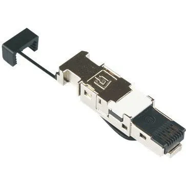 BTR E-DAT 8(8) CAT 6a RJ-45 Modulært Indlæg - Sort