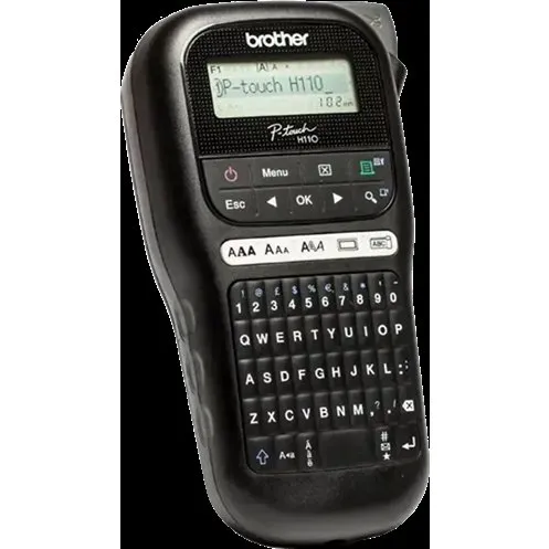 Brother P-touch H110 etiketprinter - sort, max 12 mm