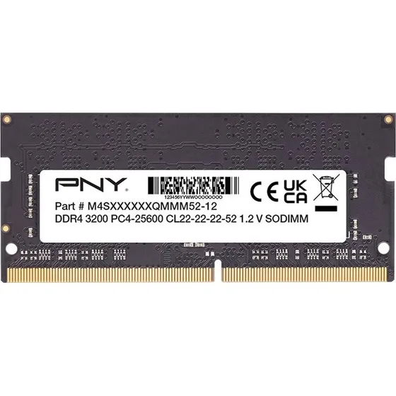 PNY Performance DDR4 8 GB 3200MHz CL22 SO-DIMM RAM