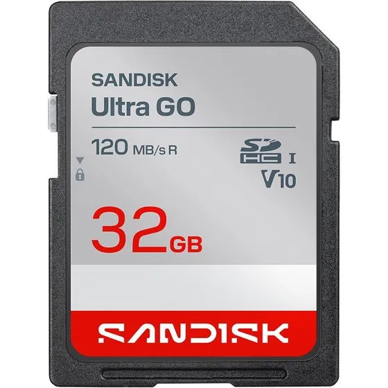 SanDisk Ultra GO SDHC 32GB SDHC UHS-I 120 MB/s hukommelseskort