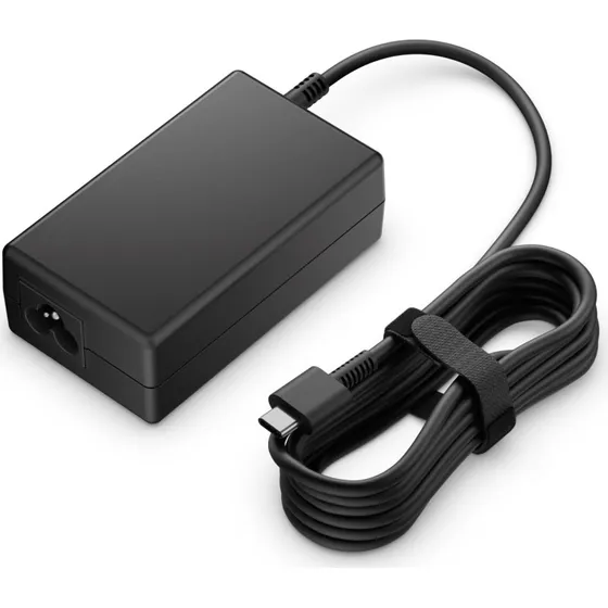 HP D36ZXAA#ABB USB-C GaN 65W Strømadapter - Sort