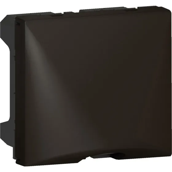 Legrand Mosaic kabelafgang 2m mat sort RAL 9017