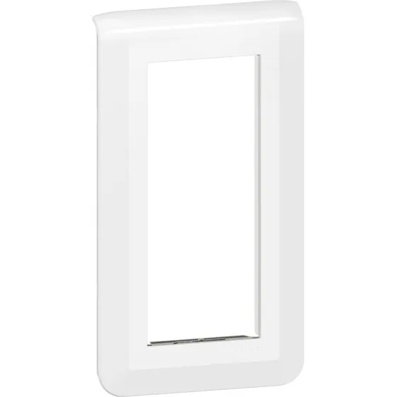 Legrand Mosaic vertikal ramme 5M hvid RAL 9003