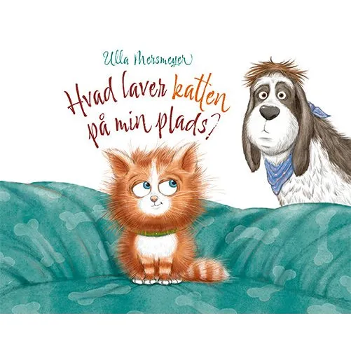 Hvad laver katten på min plads? - Sjov børnebog