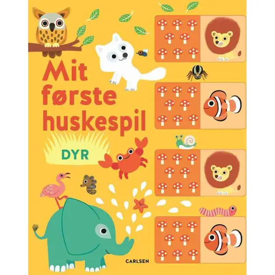 Mit første huskespil DYR
