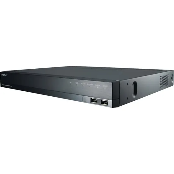 Hanwha XRN-820S NVR Netværksvideooptager - 8 kanaler - Sort