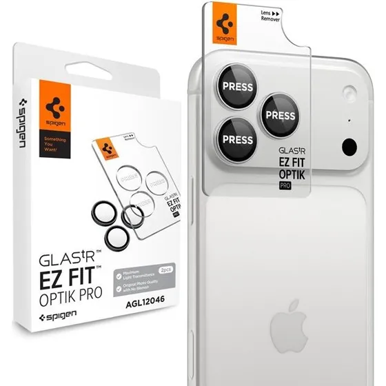 Spigen Optik Pro EZ Fit Kameralinsebeskytter til iPhone 18 Pro/Max