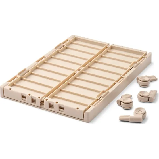 Liewood Weston Foldbar Opbevaringskasse L med Hjul – Sandy