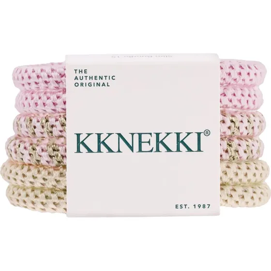 KKNEKKI Slim Bundle 15 - Sæt med 6 hårelastikker