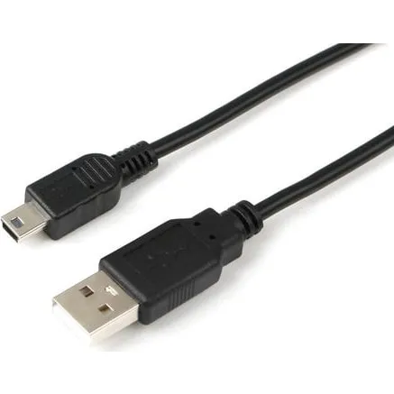 Microconnect USB A til Mini-USB B kabel, 10 m, sort