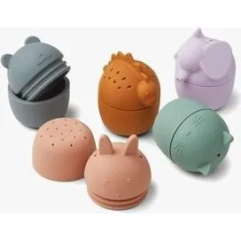 LIEWOOD Gaby badelegetøj 5-pak - 100% silikone, multi