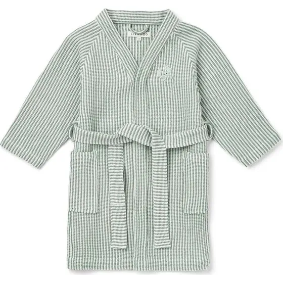 Liewood Bertha Badekåbe Y/D Stripe Peppermint/Creme de la Creme
