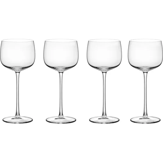 Kosta Boda Nutid Hvidvinsglas, 39 cl, 4-pak