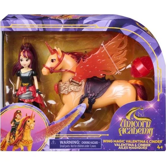 Unicorn Academy Wing Magic Valentina og Cinder