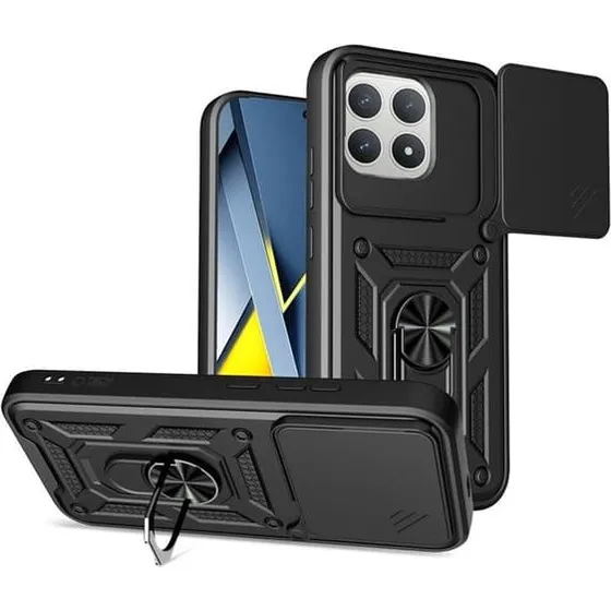 Tech-Protect Camshield Pro cover til Xiaomi Poco F8 Pro - Sort