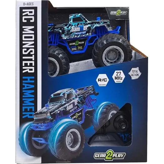 Gear2play RC Monster Hammer Monster Truck 1:24