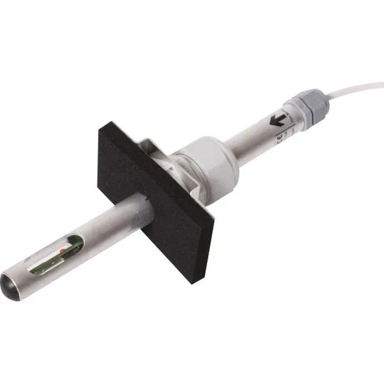 Ductsensor temp+flow 2x0-10v med beslag