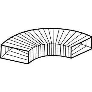 Megaduct Flexslange 220x90 mm - 3 meter