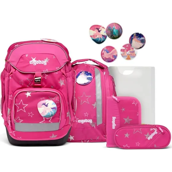 ergobag Pack skoletaske-sæt Starlightbear