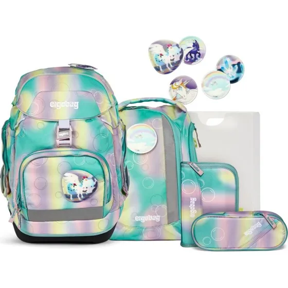 Ergobag Pack skoletaske-sæt Magic Bubblebear