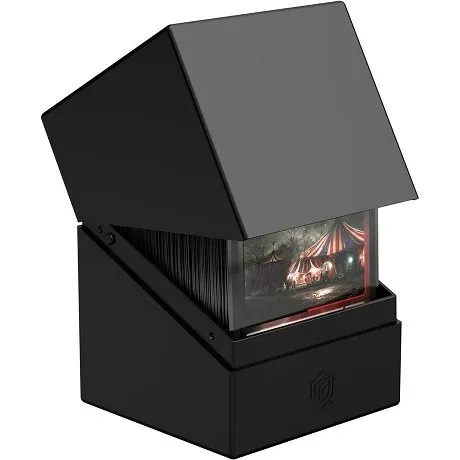 Ultimate Guard Boulder Deck Case 100+ Solid Black