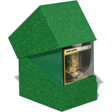 Ultimate Guard Boulder 133+ Return To Earth Deck Box - Grøn