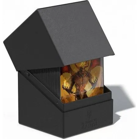 Ultimate Guard Return To Earth Boulder Deck Case 100+ Black