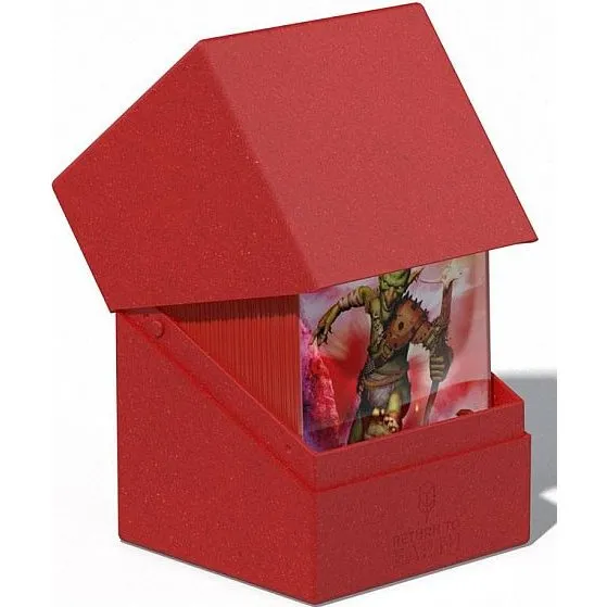 Ultimate Guard Boulder Deck Case 100+ Return To Earth Red