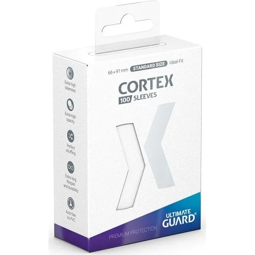 Ultimate Guard Cortex Sleeves - Standard White - 100 stk.
