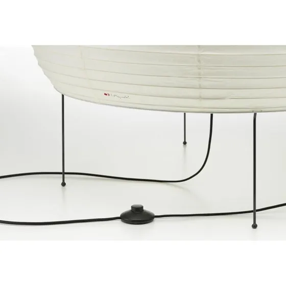 Vitra Akari 24N Bordlampe - Hvid Papir/Bambus