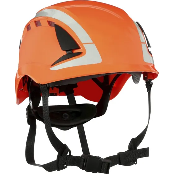 3M SecureFit X5000 Sikkerhedshjelm, Orange, Ventileret