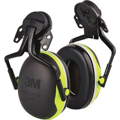 3M Peltor X4P5 Høreværn til hjelmmontering - Hi-Vis