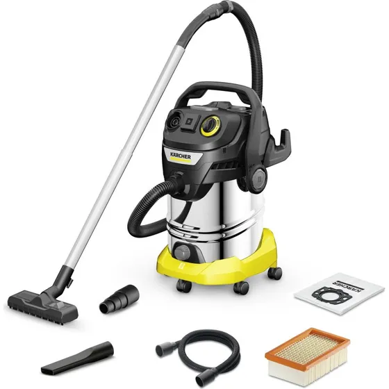 Kärcher KWD 6 Våd-tør Støvsuger - 1300W, 30L, Sort/Gul