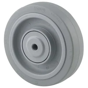 UFX 125X40 Grå Løs Hjul med Elastisk Gummi