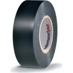 HelaTape Flex 2000+ 19mm x 20m Premium PVC Tape, Sort