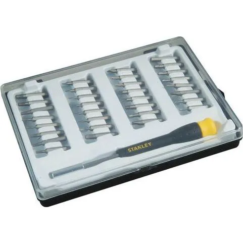 Stanley ergonomisk mikroskruetrækkersæt multicolor