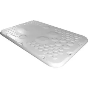 SZ Plastflange AX Str. 5 med membran (301x221 mm)