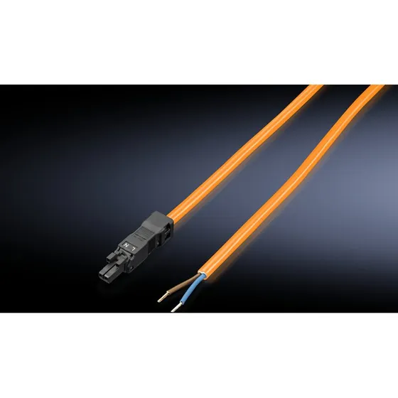 LED Tilslutningsledning 2-polet, 3000 mm, Orange