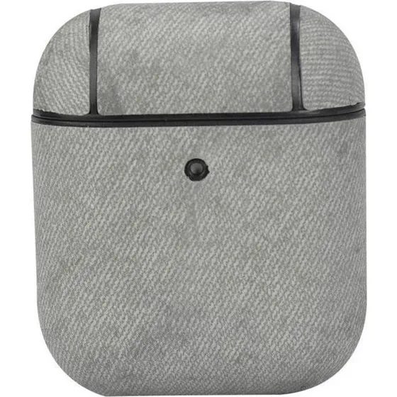 Terratec AirBox Etui til AirPods 1/2 - Denim Print Grå