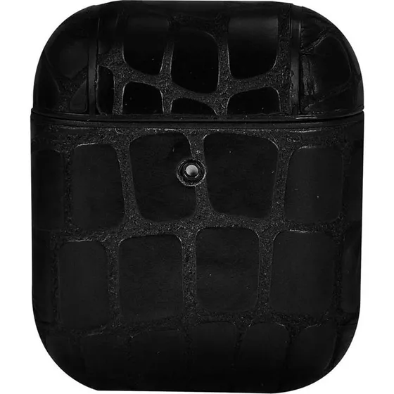 Terratec AirBox etui til AirPods 1/2 - Sort med stenprint