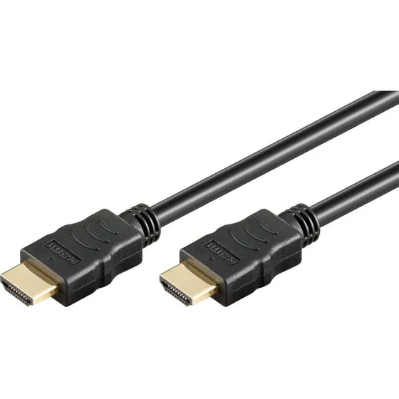 Goobay HDMI-kabel High Speed med Ethernet, 1,5 m, sort